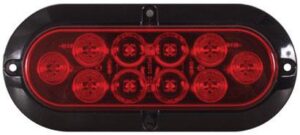 Oblong LED Light - Flanged (STL-78RB)